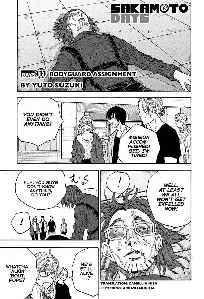 Sakamoto Days Chapter 111 1